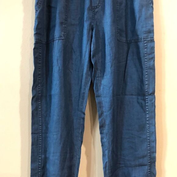 Prana Aberdeen Blue Chambray Jogger Pants - Picture 4 of 8